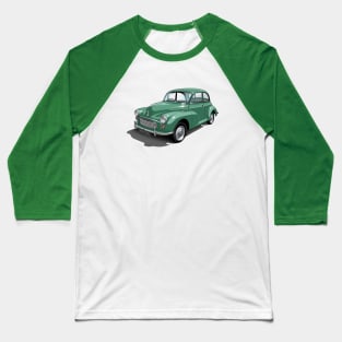 Morris Minor in almond green Baseball T-Shirt